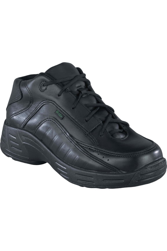 Mens Black Leather Work Shoes Postal TCT Athletic Oxford 7.5 M