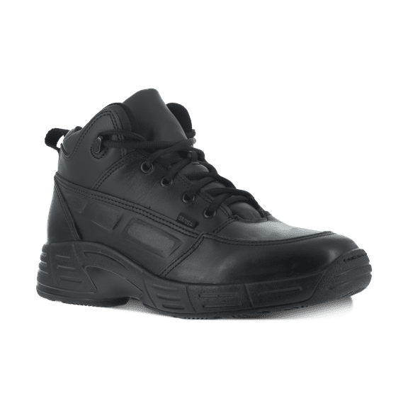 Reebok Mens Black Leather Work Shoes Postal TCT Athletic Oxford 8.5 M