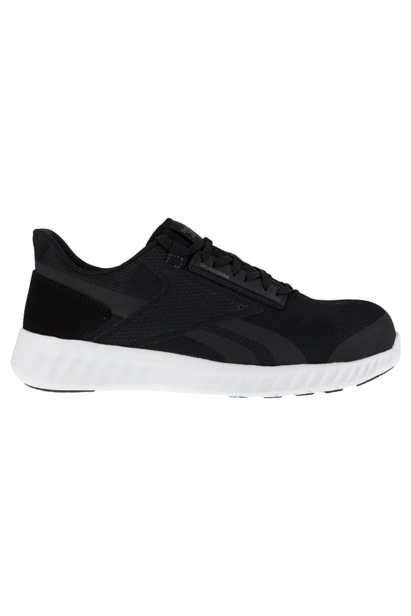 Mens Black/White Mesh Oxfords Sublite Legend Work CT 3.5 M