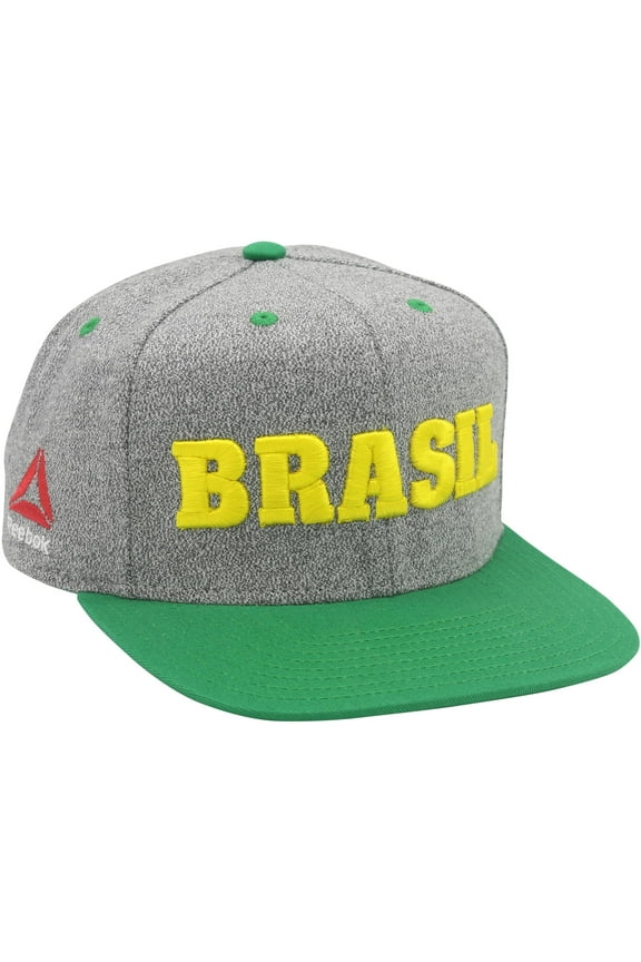 Mens Brasil Baseball Cap, Green, One Size