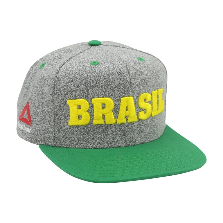Reebok Mens Brasil Baseball Cap, Green, One Size