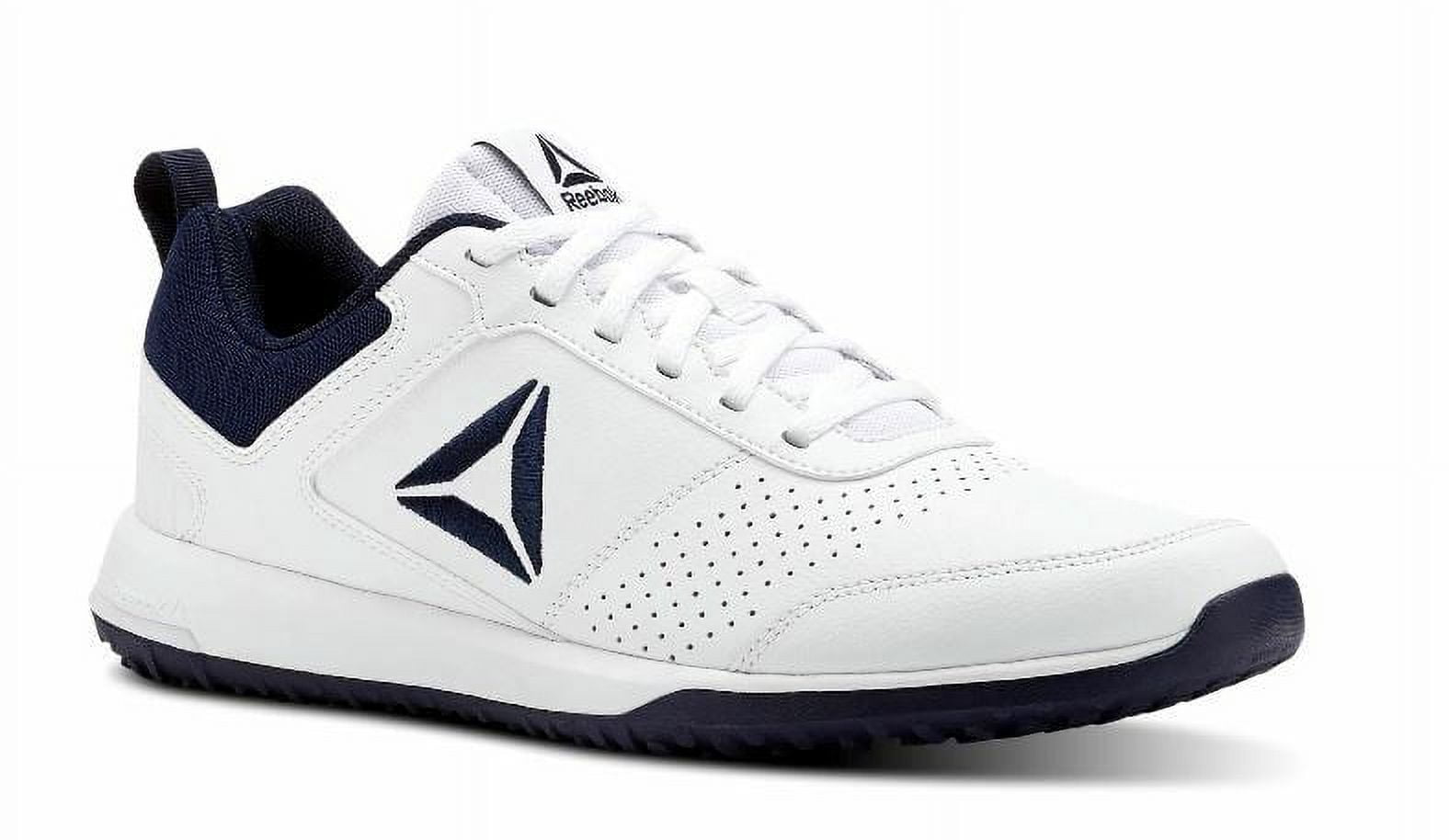 Reebok Mens CXT Athletic Shoes Leather Training Sport Sneaker - White ...