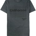 thumbnail image 1 of Reebok Mens California Graphic T-Shirt, Grey, X-Large, 1 of 2