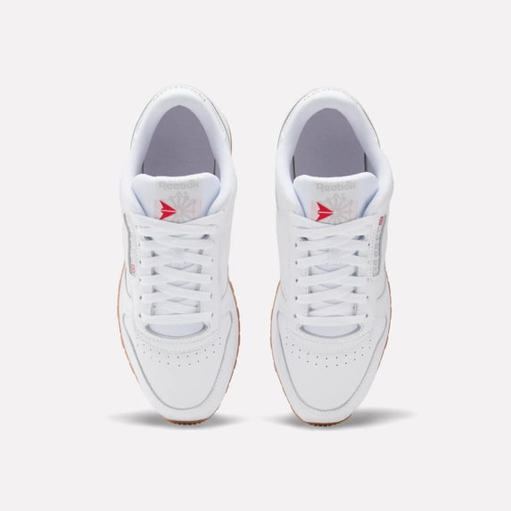 Reebok Mens Classic Leather Sneakers Footwear White Grey Gum 10 M