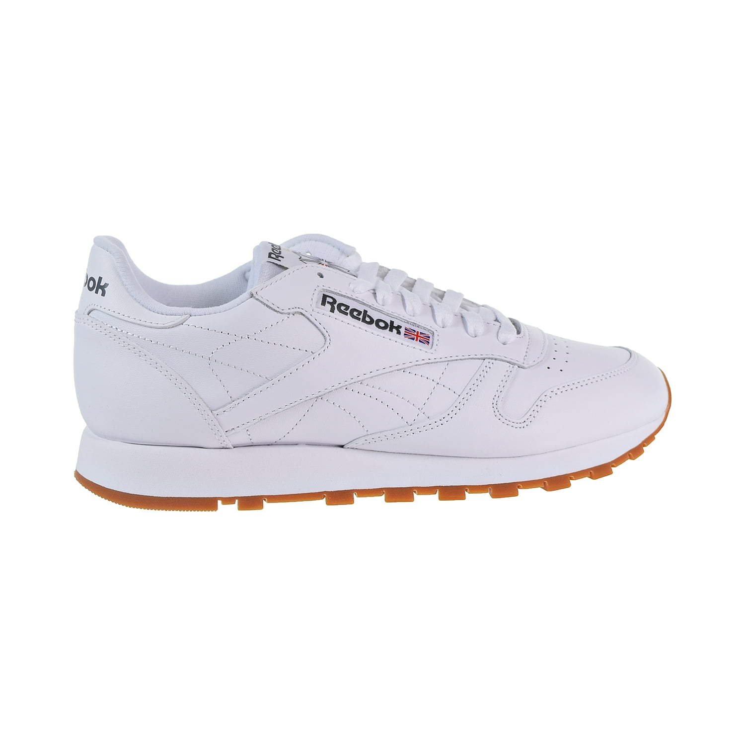 Reebok Cl Leather Men's Shoes White/Gum 49797 - Walmart.com