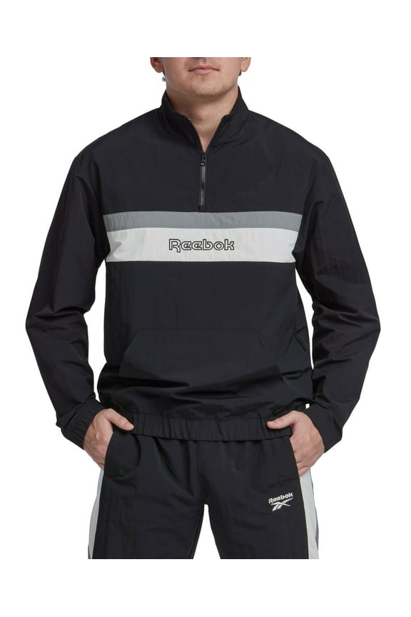 Men Windbreaker Coat XXL Black