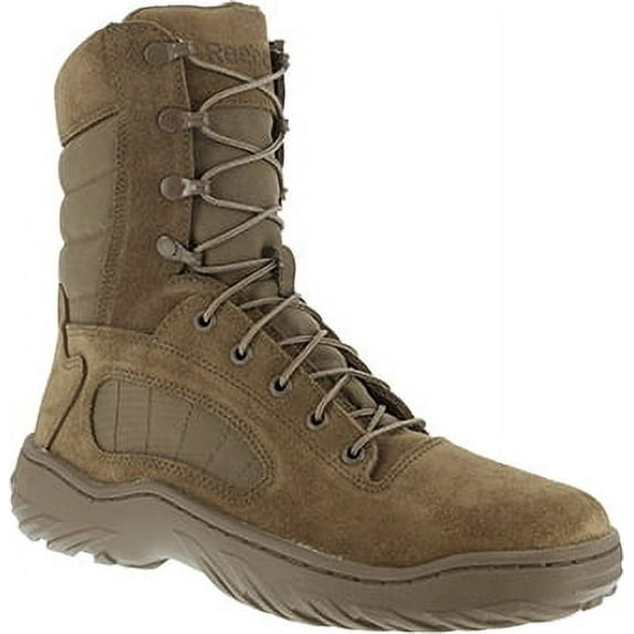 Reebok Mens Coyote Leather Military Boots 8in Tactical Fusion Max 7 W