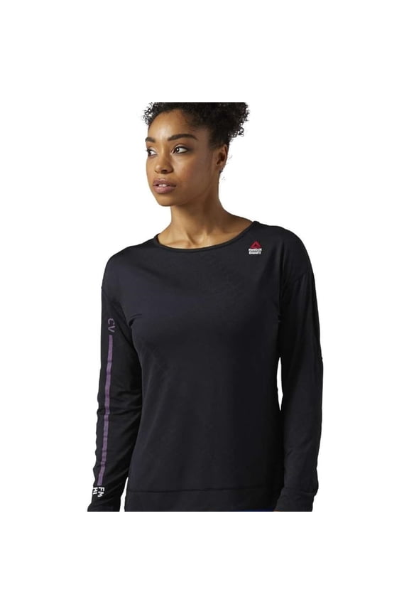 Mens CrossFit Jacuard Basic T-Shirt, Black, Medium