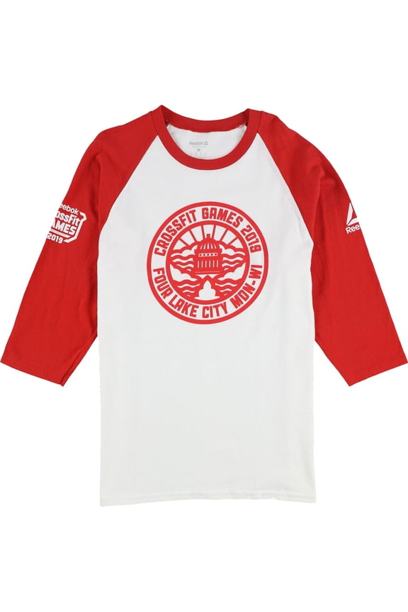 Mens Crossfit Games 2019 Graphic T-Shirt, White, Medium