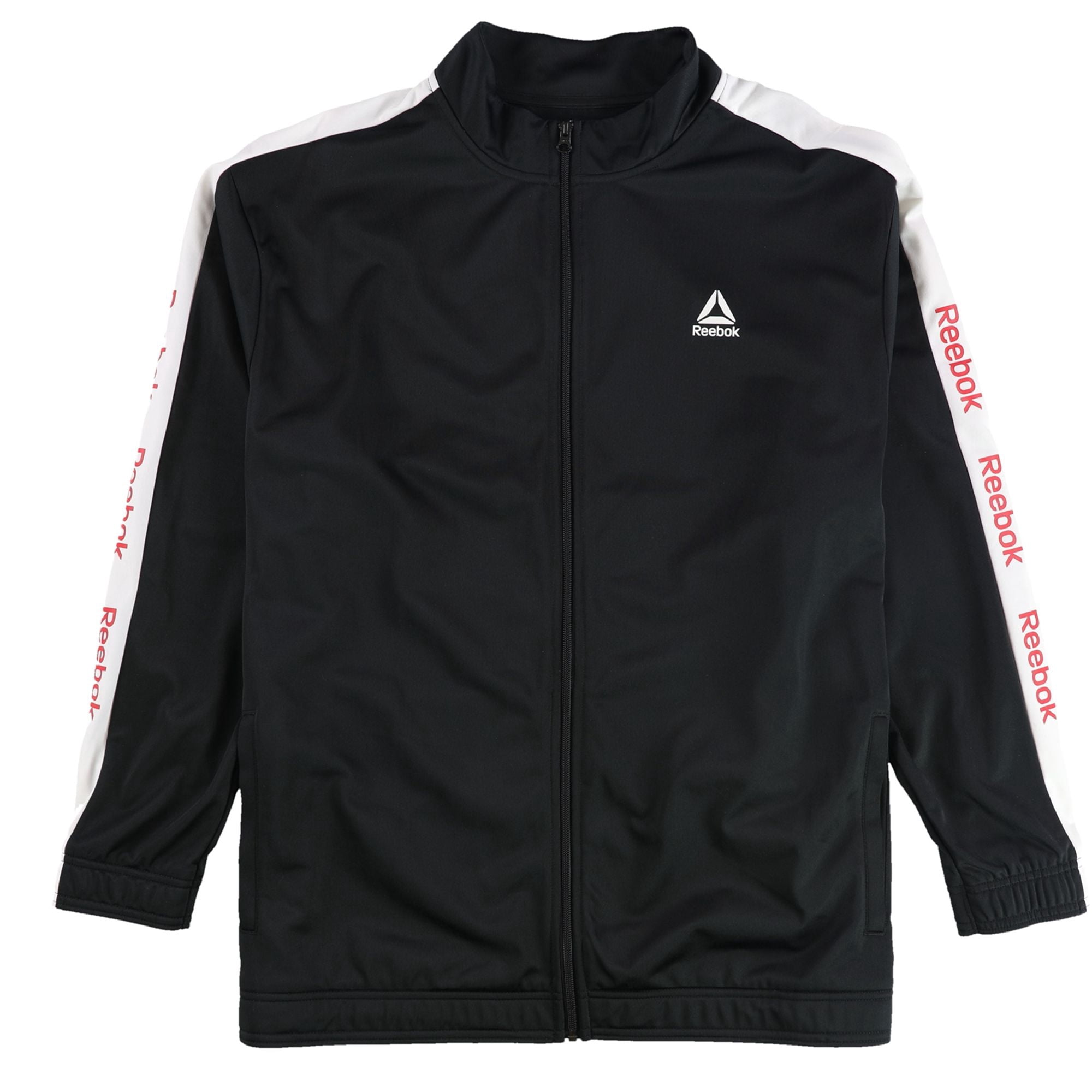 Diane Barber Jacket - Black Water-Repellent Nylon Zip Front Jacket With Pockets, Size XX-Large