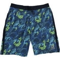 thumbnail image 1 of Reebok Mens Jacquard Swim Bottom Board Shorts, Blue, Medium, 1 of 2