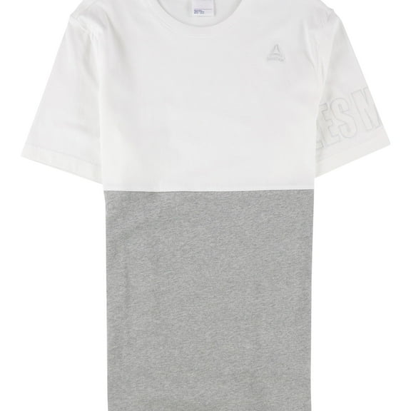 Reebok Mens Les Mills Embellished T-Shirt, Grey, Small