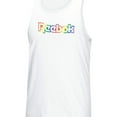 thumbnail image 1 of Reebok Mens Logo Tank Top, White, X-Small, 1 of 1