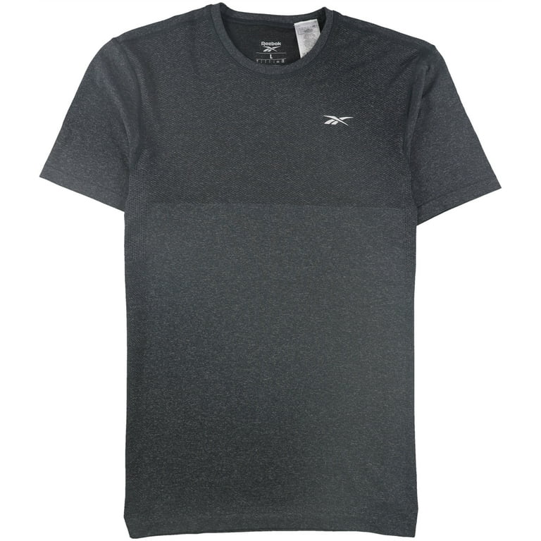 Reebok Mens MYOKNIT Mesh Basic T Shirt Grey Medium