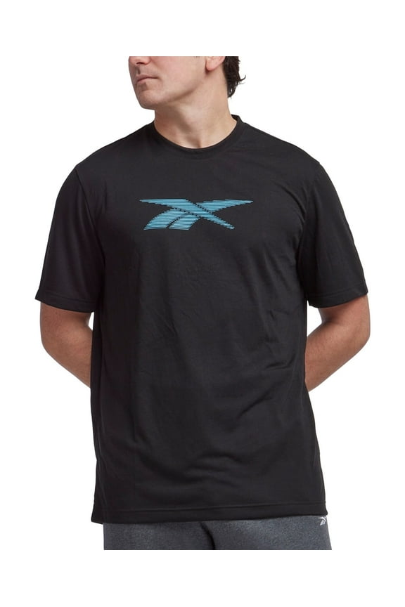 Vector T-Shirt Mens XL Black Graphic Logo Performance Short Sleeve FTS845