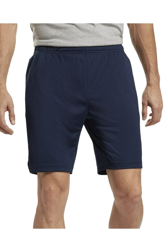 Mens Regular fit Shorts XXL / 8 Blue Solid Moisture Wicking