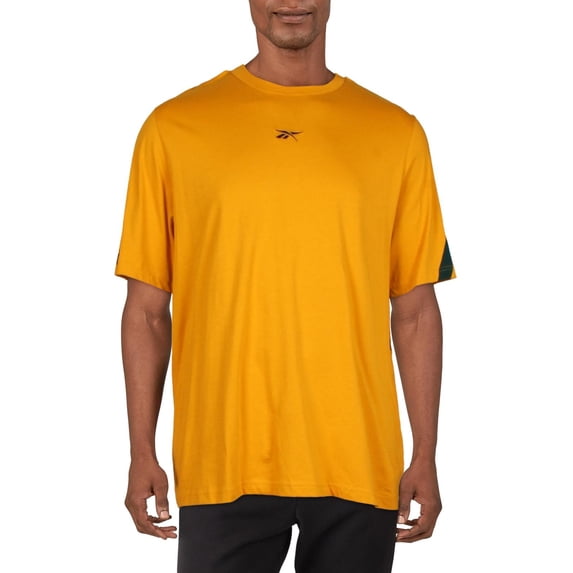 Reebok Mens Relaxed Fit Crewneck Shirts & Tops