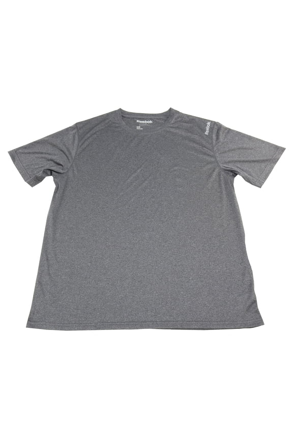 Mens Short Sleeve Regular Fit Sport Shirt, Dark Grey (3X-Large)