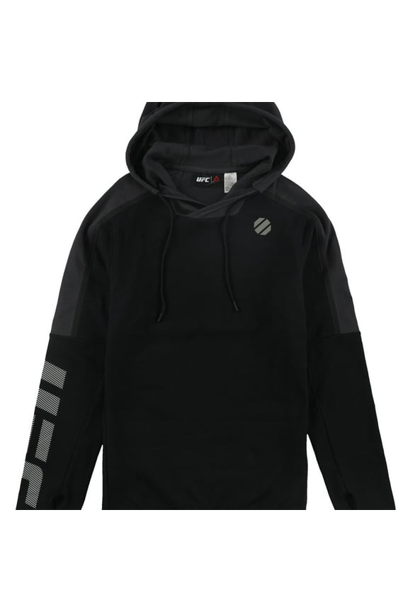 Mens Speedwick Performance Pullover Hoodie Sweatshirt, Black, Small