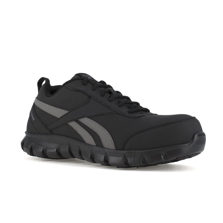 Reebok Men\'s Black Athletic Extra Wide Shoes Reebok Ridgerider Leather (Extra Wide 4E) Men main image 4