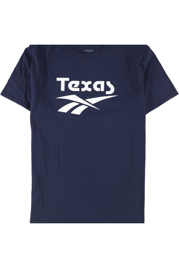 Mens Texas Graphic T-Shirt, Blue, Medium