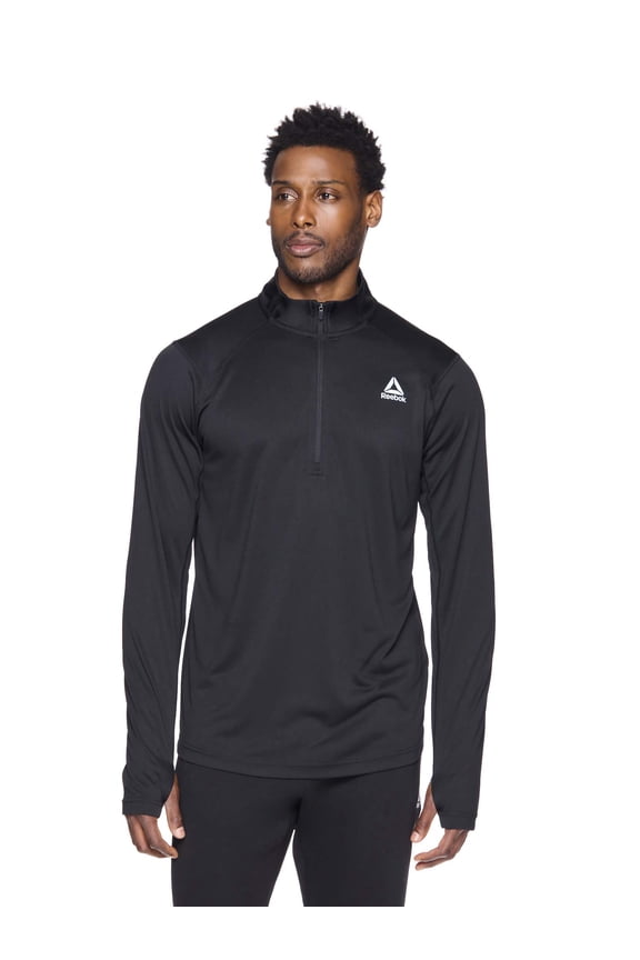 Mens Trail Quarter-Zip Active Pullover Sweatshirt, Sizes S-3XL