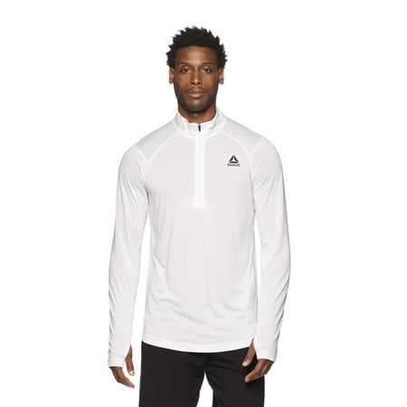 Reebok Men's and Big Men's Trail Quarter-Zip Active Pullover Shirt, Sizes XS-5XL