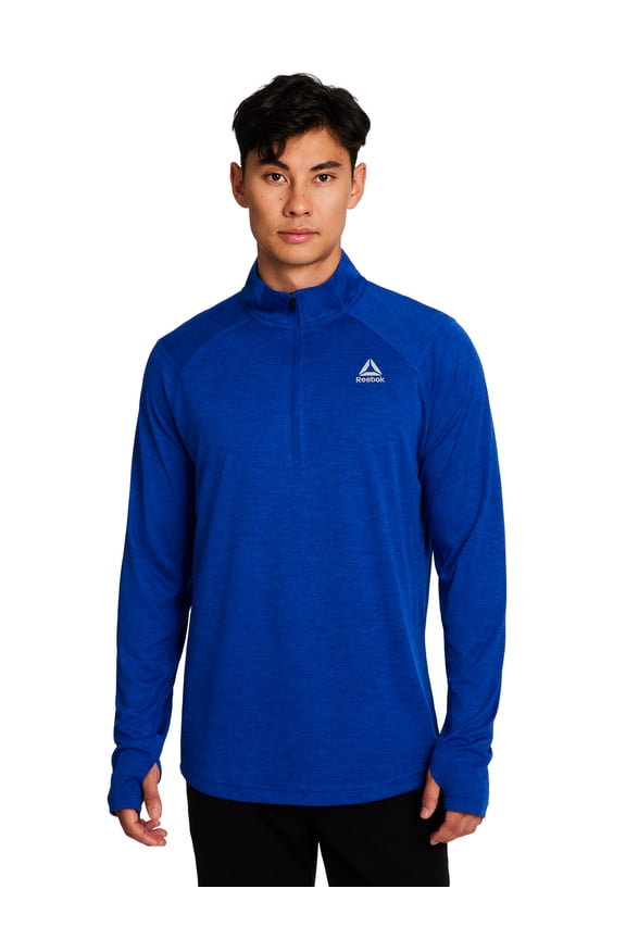Men's and Big Men's Trail Quarter-Zip Active Pullover Shirt, Sizes XS-5XL