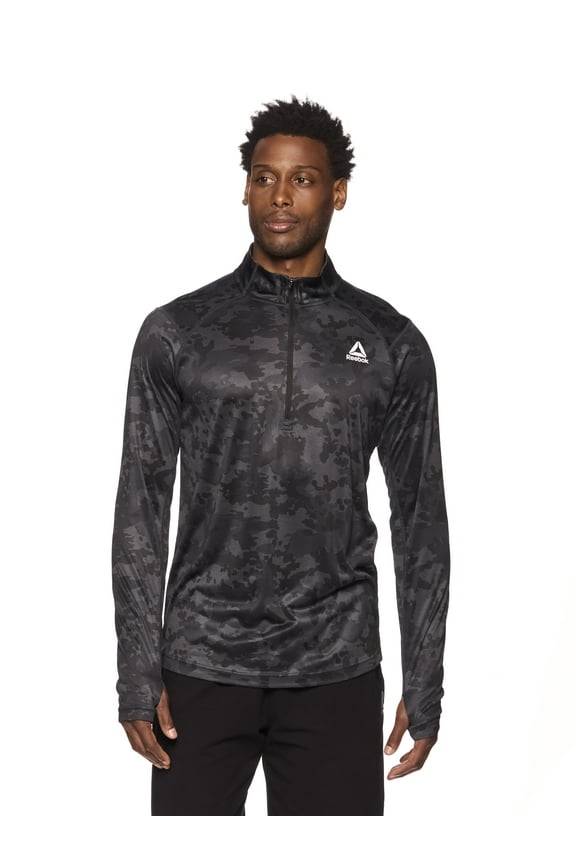 Mens Trail Quarter-Zip Active Pullover Sweatshirt, Sizes S-3XL