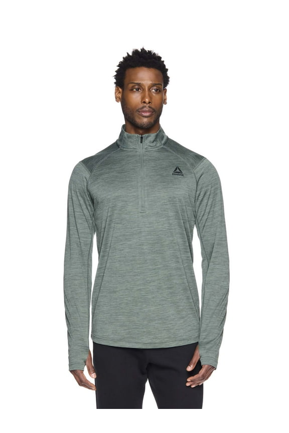 Men's and Big Men's Trail Quarter-Zip Active Pullover Shirt, Sizes XS-5XL