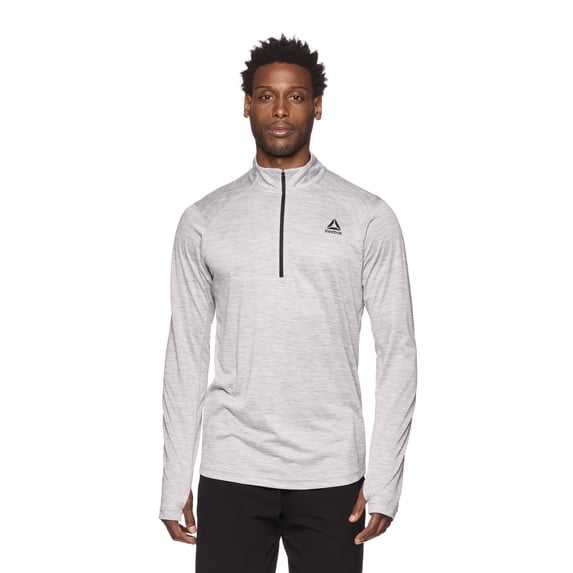 Reebok Men's and Big Men's Trail Quarter-Zip Active Pullover Shirt, Sizes XS-5XL