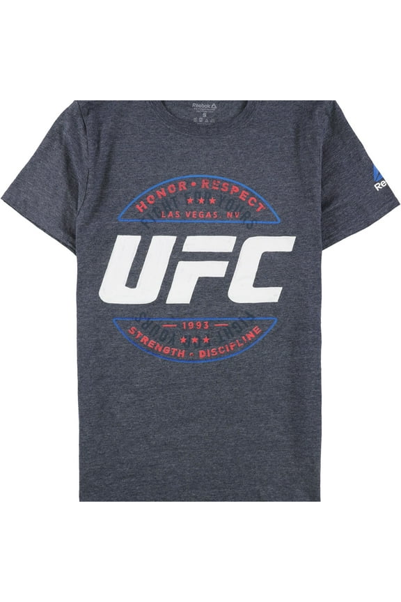 Mens UFC Las Vegas Graphic T-Shirt, Blue, Small