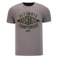thumbnail image 1 of Reebok Mens Ultimate Fighting Championship Graphic T-Shirt, Grey, Small, 1 of 1