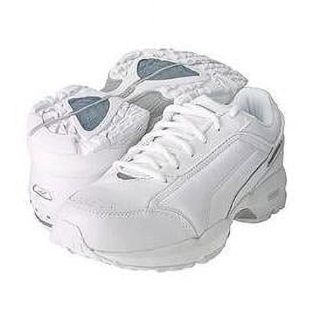 Reebok Mens Walking Shoes White Grey Size 11 DMX Plat 2E Comfort Footwear