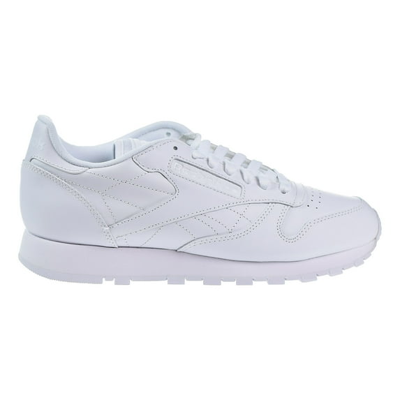 Reebok J90117 : Men's Cl Leather Fashion Sneaker White/White (13 D(M) US)