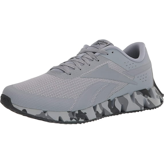 Reebok Mens Zig Dynamica 2.0 Sneaker 14 Cold Grey/Black/Pure Grey