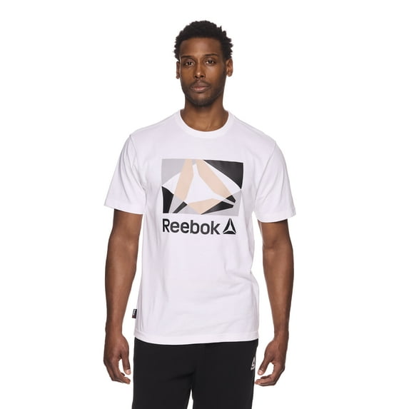 Reebok Mens and Big Men Graphic Short Sleeve Tees, up to Sizes 3XL