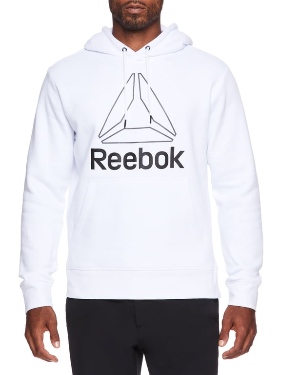 Mens and Big Mens Active Pullover Fleece Hoodie, Up to 3XL
