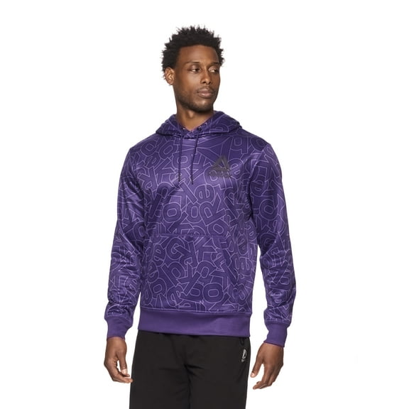 Reebok Mens and Big Mens All Over Print Hoodie, up to Sizes 3XL
