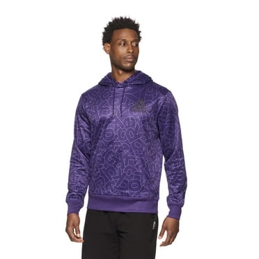 Reebok Mens and Big Mens All Over Print Hoodie, up to Sizes 3XL