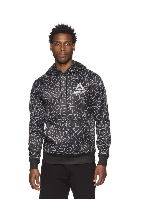Mens and Big Mens All Over Print Hoodie, up to Sizes 3XL