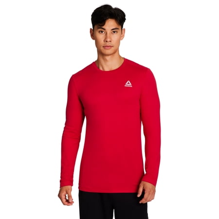 Reebok Men's and Big Men's Legacy Core Long Sleeve Tee Shirt, Sizes XS-5XL