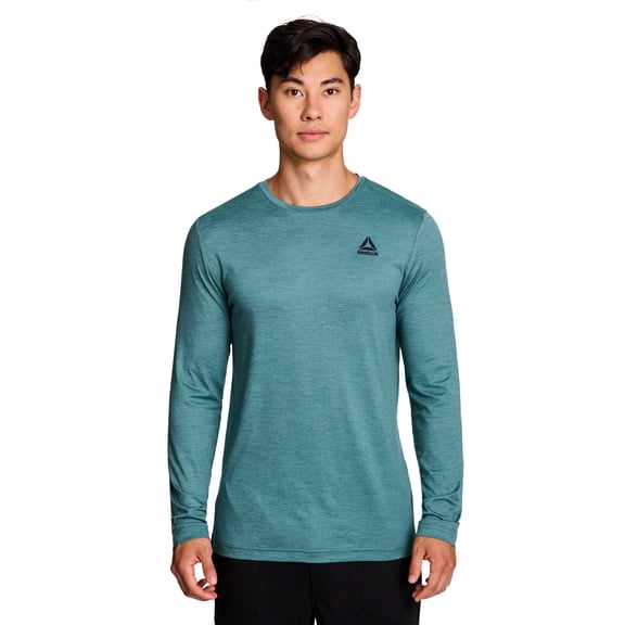 Reebok Men's and Big Men's Legacy Core Long Sleeve Tee Shirt, Sizes XS-5XL