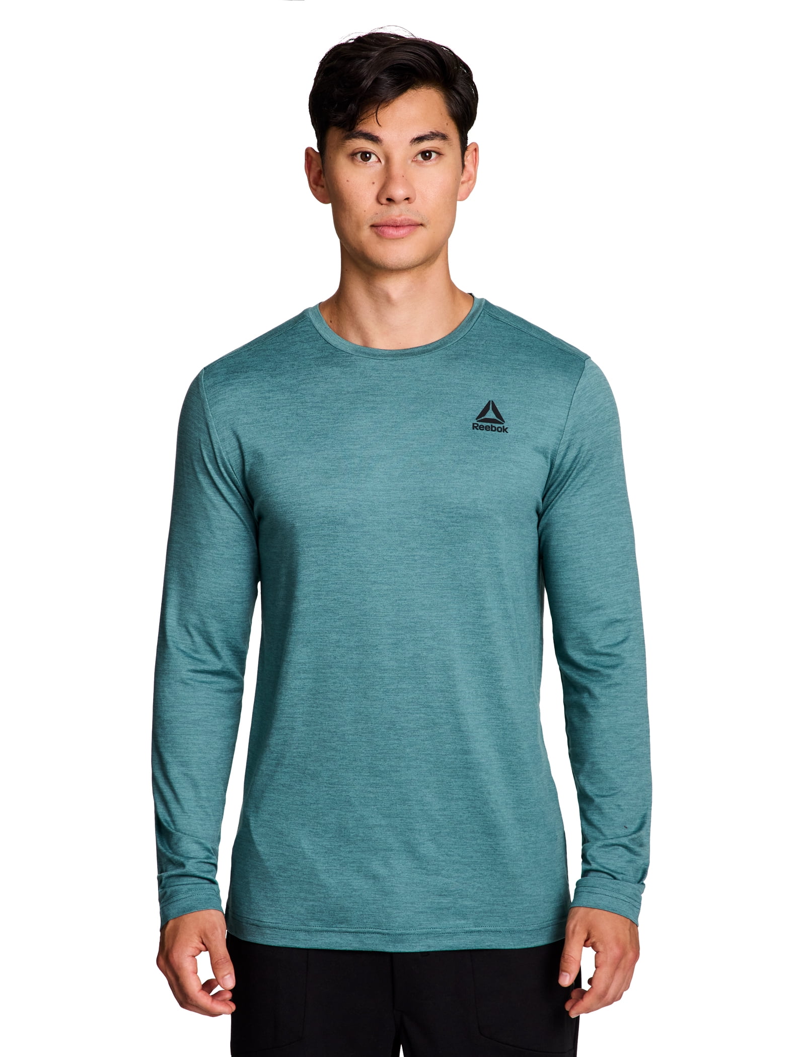 Reebok Men's and Big Men's Legacy Core Long Sleeve Tee Shirt, Sizes XS-5XL