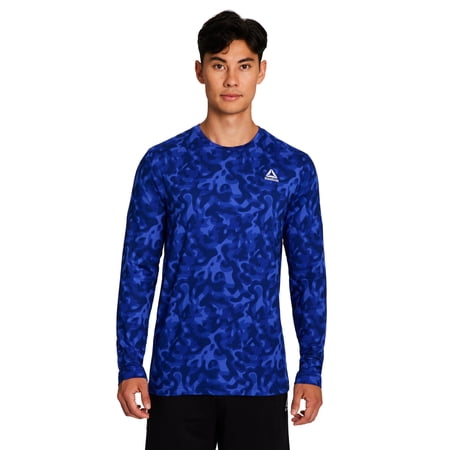 Reebok Men's and Big Men's Legacy Core Long Sleeve Tee Shirt, Sizes XS-5XL