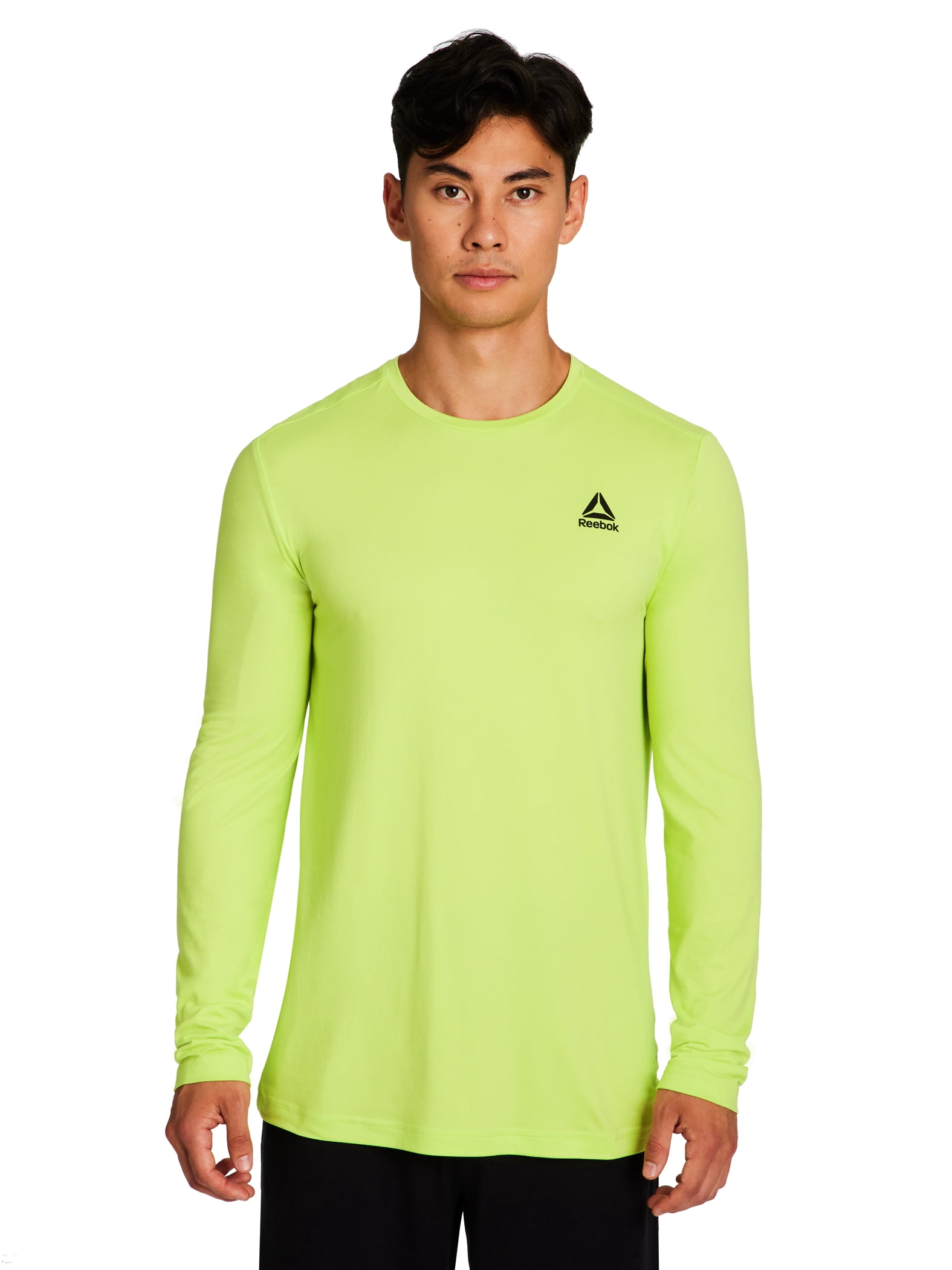 Reebok Men's and Big Men's Legacy Core Long Sleeve Tee Shirt, Sizes XS-5XL