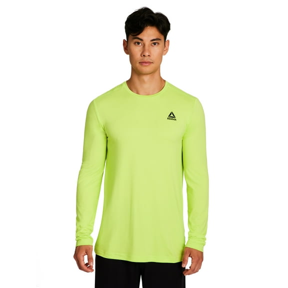 Reebok Men's and Big Men's Legacy Core Long Sleeve Tee Shirt, Sizes XS-5XL