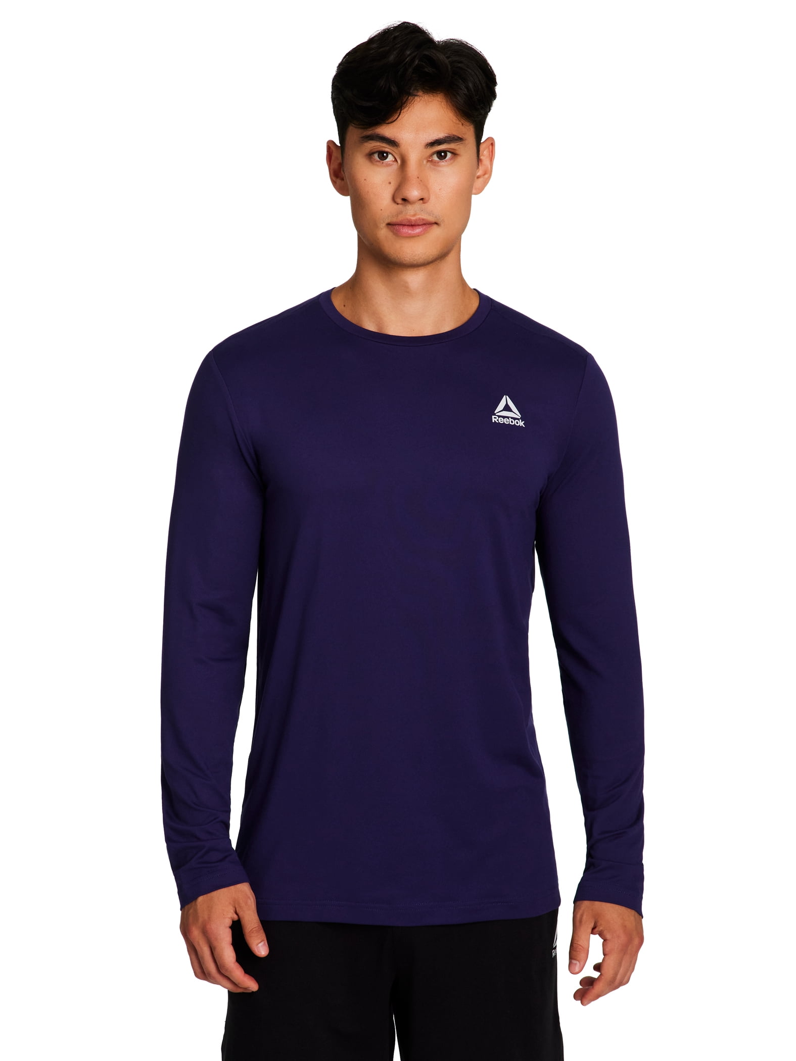 Reebok Men's and Big Men's Legacy Core Long Sleeve Tee Shirt, Sizes XS-5XL