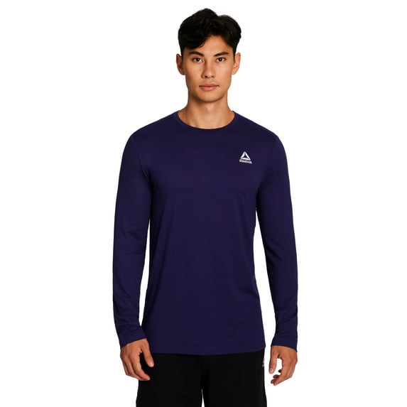 Reebok Men's and Big Men's Legacy Core Long Sleeve Tee Shirt, Sizes XS-5XL