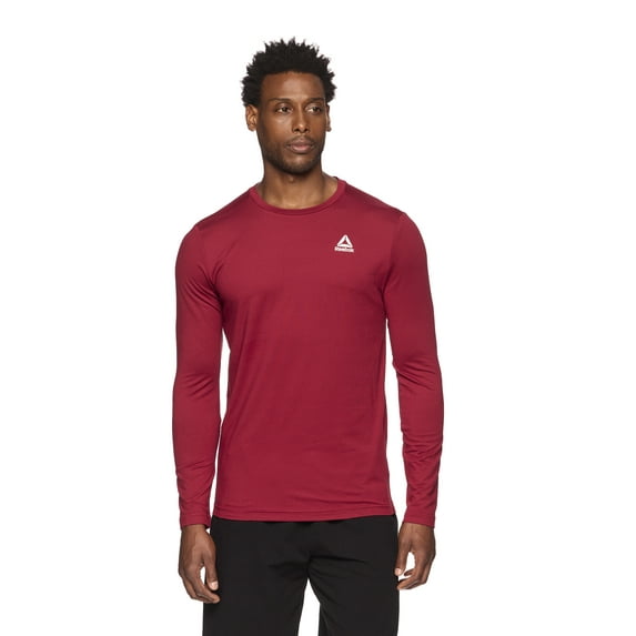 Reebok Men's and Big Men's Legacy Core Long Sleeve Tee Shirt, Sizes XS-5XL